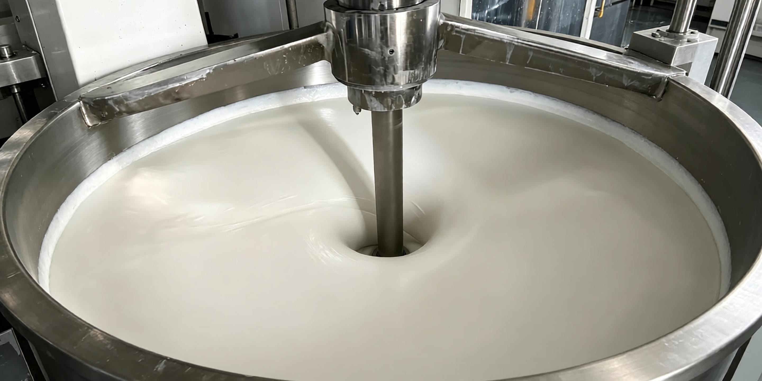 Industrial silicone mixing, high performance liquid silicone polymer