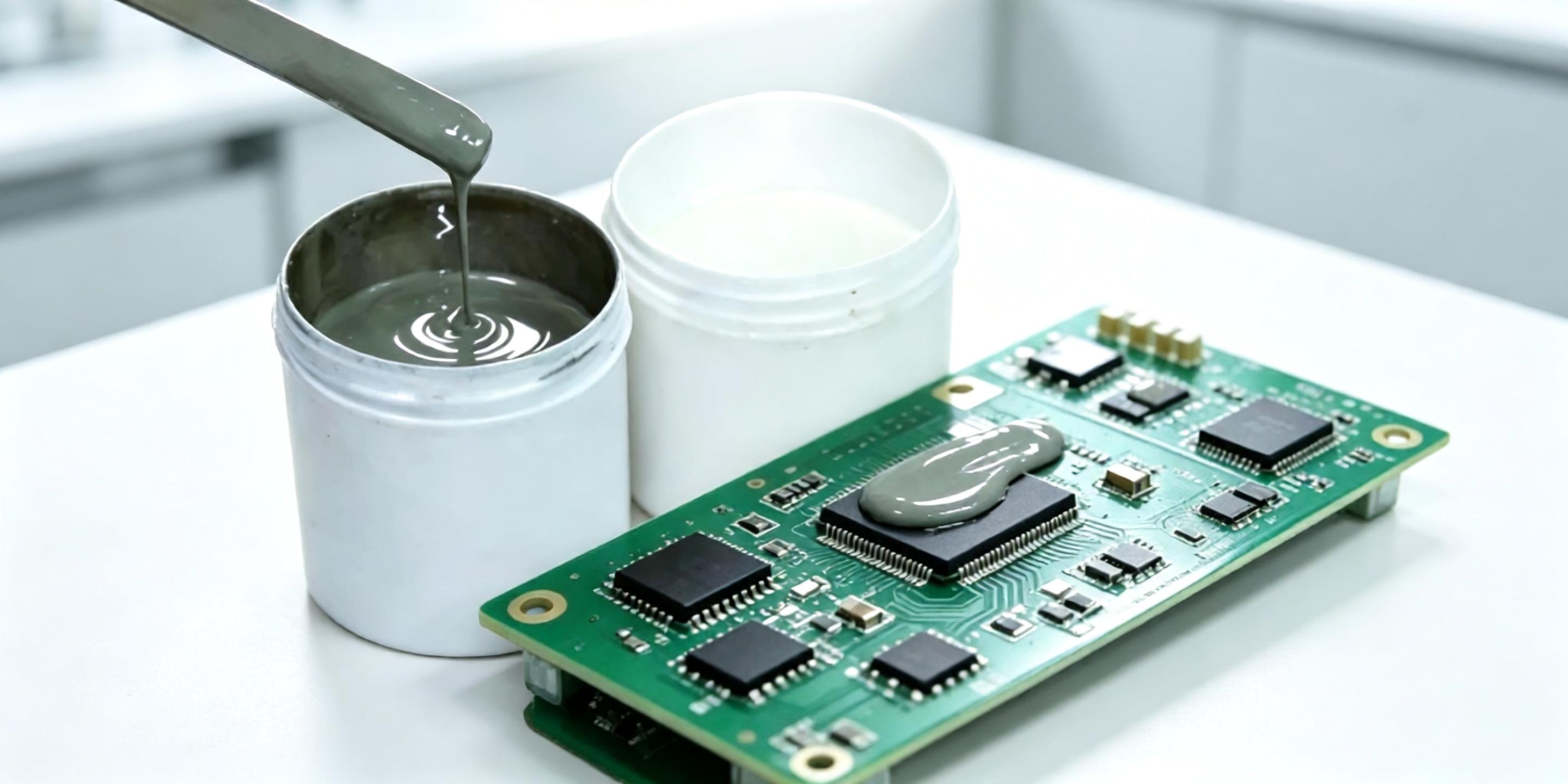 Thermal Conductive Silicone for Electronic Potting
